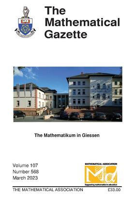  The Mathematical Gazette | Zeitschrift |  Sack Fachmedien