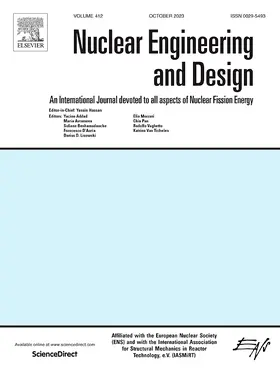  Nuclear Engineering and Design | Zeitschrift |  Sack Fachmedien