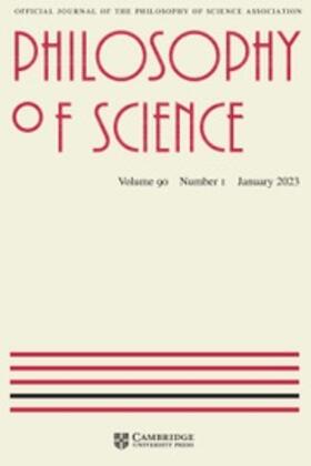  Philosophy of Science | Zeitschrift |  Sack Fachmedien