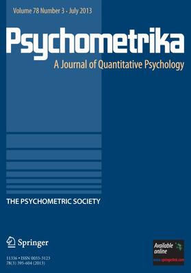 Editor-in-Chief: Irini Moustaki |  Psychometrika | Zeitschrift |  Sack Fachmedien