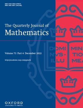 The Quarterly Journal of Mathematics | Oxford University Press | Zeitschrift | sack.de