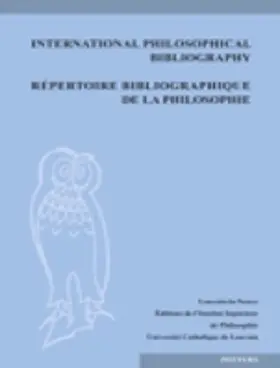  International Philosophical Bibliography | Zeitschrift |  Sack Fachmedien