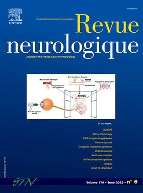  Revue Neurologique | Zeitschrift |  Sack Fachmedien