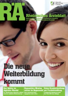  Rheinisches Ärzteblatt | Zeitschrift |  Sack Fachmedien