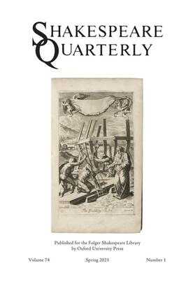 Shakespeare Quarterly | Oxford University Press | Zeitschrift | sack.de