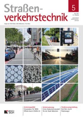 Straßenverkehrstechnik | Kirschbaum Verlag | Zeitschrift | sack.de