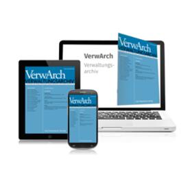  Verwaltungsarchiv - VA | Zeitschrift |  Sack Fachmedien