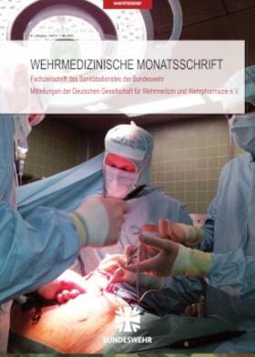  Wehrmedizinische Monatsschrift | Zeitschrift |  Sack Fachmedien