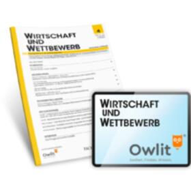 WIRTSCHAFT und WETTBEWERB (WuW) | Fachmedien Otto Schmidt KG | Zeitschrift | sack.de