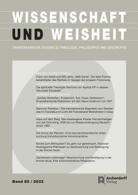 Wissenschaft und Weisheit | Aschendorff | Zeitschrift | sack.de
