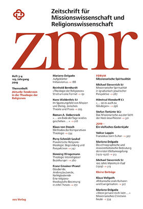Internationales Institut für missionswissenschaftliche Forschungen e.V. |  ZMR | Zeitschrift |  Sack Fachmedien