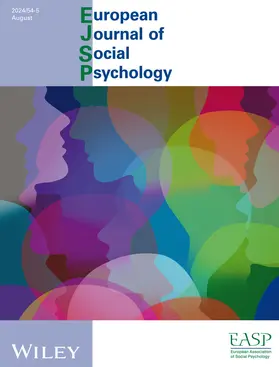  European Journal of Social Psychology | Zeitschrift |  Sack Fachmedien