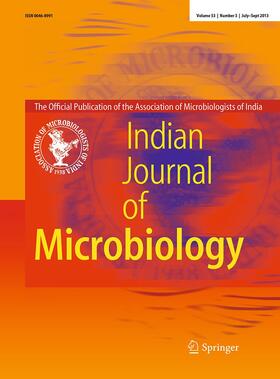  Indian Journal of Microbiology | Zeitschrift |  Sack Fachmedien