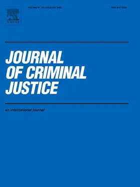  Journal of Criminal Justice | Zeitschrift |  Sack Fachmedien