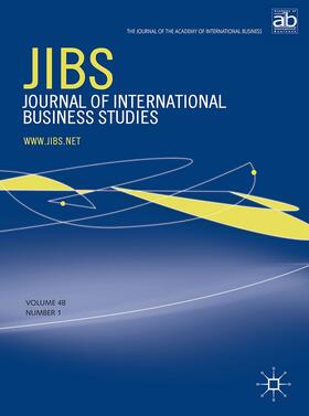  Journal of International Business Studies | Zeitschrift |  Sack Fachmedien