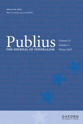  Publius: The Journal of Federalism | Zeitschrift |  Sack Fachmedien