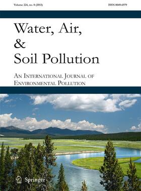  Water, Air, & Soil Pollution | Zeitschrift |  Sack Fachmedien