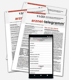 A.T.I. Arzneimittelinformation Berlin GmbH |  Arznei-Telegramm | Zeitschrift |  Sack Fachmedien