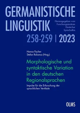  GL - Germanistische Linguistik | Zeitschrift |  Sack Fachmedien