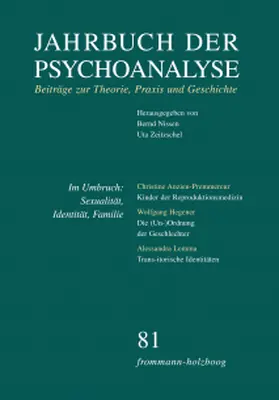 Frank, Claudia / Hermanns, Ludger M. / Löchel, Elfriede |  Jahrbuch der Psychoanalyse | Zeitschrift |  Sack Fachmedien