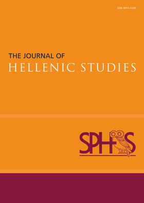 Journal of Hellenic Studies | Cambridge University Press | Zeitschrift | sack.de