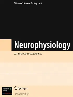  Neurophysiology | Zeitschrift |  Sack Fachmedien