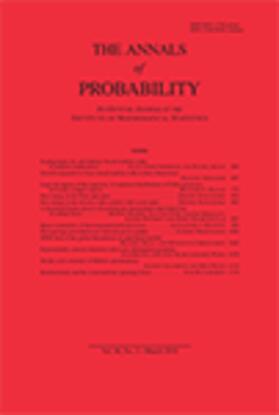 The Annals of Probability | Institute of Mathematical Statistics | Zeitschrift | sack.de