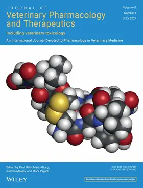  Journal of Veterinary Pharmacology and Therapeutics | Zeitschrift |  Sack Fachmedien