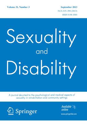 Editor-in-Chief: Sigmund Hough |  Sexuality and Disability | Zeitschrift |  Sack Fachmedien