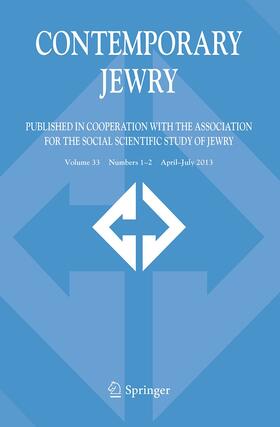  Contemporary Jewry | Zeitschrift |  Sack Fachmedien