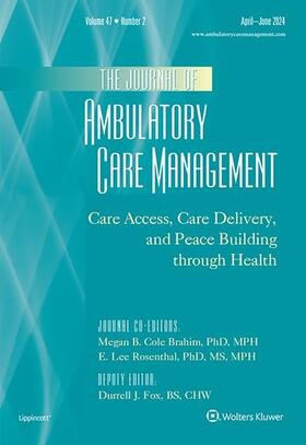  Journal of Ambulatory Care Management | Zeitschrift |  Sack Fachmedien