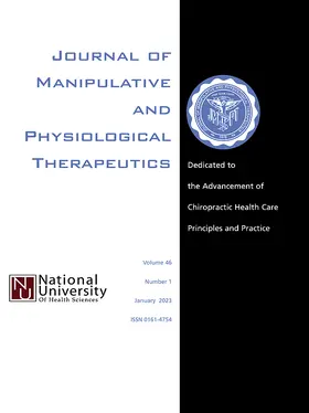  Journal of Manipulative and Physiological Therapeutics | Zeitschrift |  Sack Fachmedien