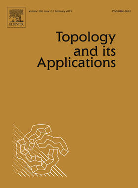  Topology and its Applications | Zeitschrift |  Sack Fachmedien