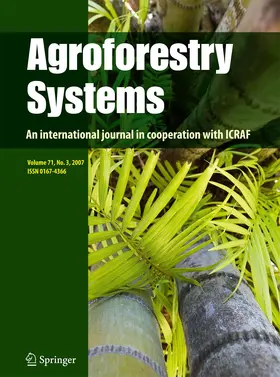  Agroforestry Systems | Zeitschrift |  Sack Fachmedien