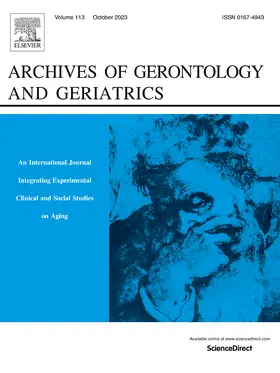 Editor-in-Chief: J. Starr |  Archives of Gerontology and Geriatrics | Zeitschrift |  Sack Fachmedien