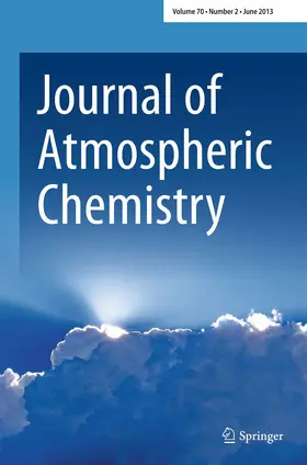 Editor-in-Chief: E.L. Atlas |  Journal of Atmospheric Chemistry | Zeitschrift |  Sack Fachmedien