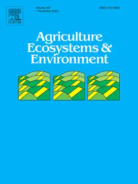 Editors-in-Chief: Y. Li, T.A. Veldkamp |  Agriculture, Ecosystems & Environment | Zeitschrift |  Sack Fachmedien