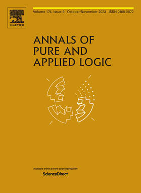 Coordinating Editors: Ulrich Kohlenbach, Thomas Scanlon, Philip Scott |  Annals of Pure and Applied Logic | Zeitschrift |  Sack Fachmedien