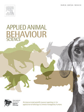 Applied Animal Behaviour Science | Elsevier | Zeitschrift | sack.de