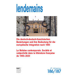 lendemains | Gunter Narr Verlag | Zeitschrift | sack.de