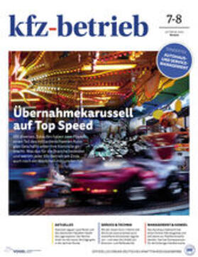 Vogel Communications Group GmbH & Co. KG |  kfz-betrieb | Zeitschrift |  Sack Fachmedien