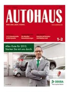 Hrsg.: Prof. Hannes Brachat |  Autohaus next | Zeitschrift |  Sack Fachmedien