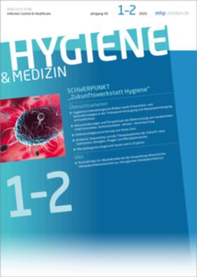  Hygiene + Medizin | Zeitschrift |  Sack Fachmedien