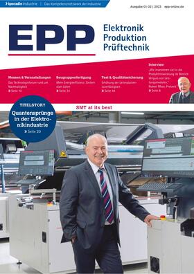  EPP Elektronik Produktion & Prüftechnik | Zeitschrift |  Sack Fachmedien