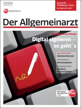 Mader, Prof. Dr. med. Frank H |  Der Allgemeinarzt | Zeitschrift |  Sack Fachmedien