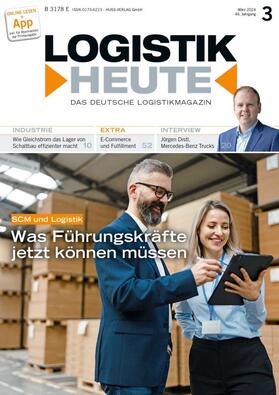 Wolfgang Huss |  Logistik Heute | Zeitschrift |  Sack Fachmedien