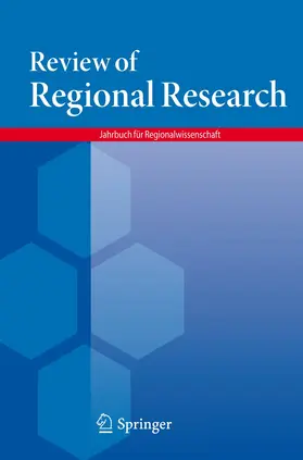  Review of Regional Research | Zeitschrift |  Sack Fachmedien