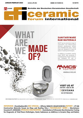  cfi - ceramic forum international | Zeitschrift |  Sack Fachmedien