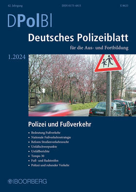  Deutsches Polizeiblatt (DPolBl) | Zeitschrift |  Sack Fachmedien