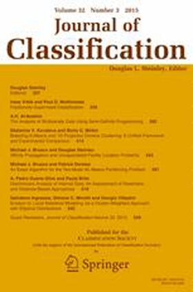  Journal of Classification | Zeitschrift |  Sack Fachmedien